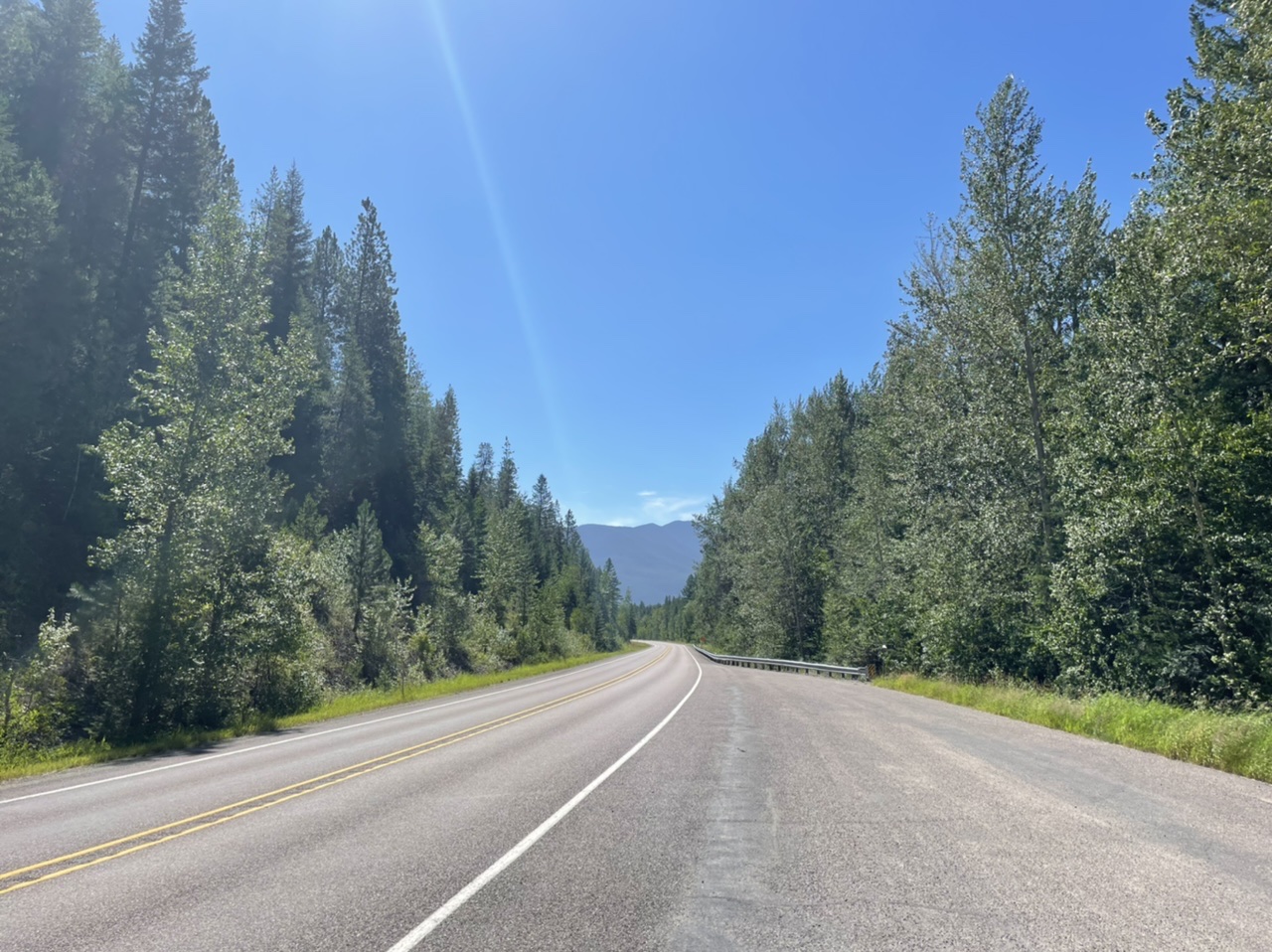 Biking through the back roads of western Montana 