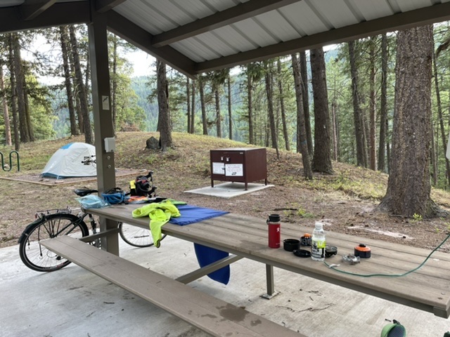 A very excellent hiker/biker campsite 