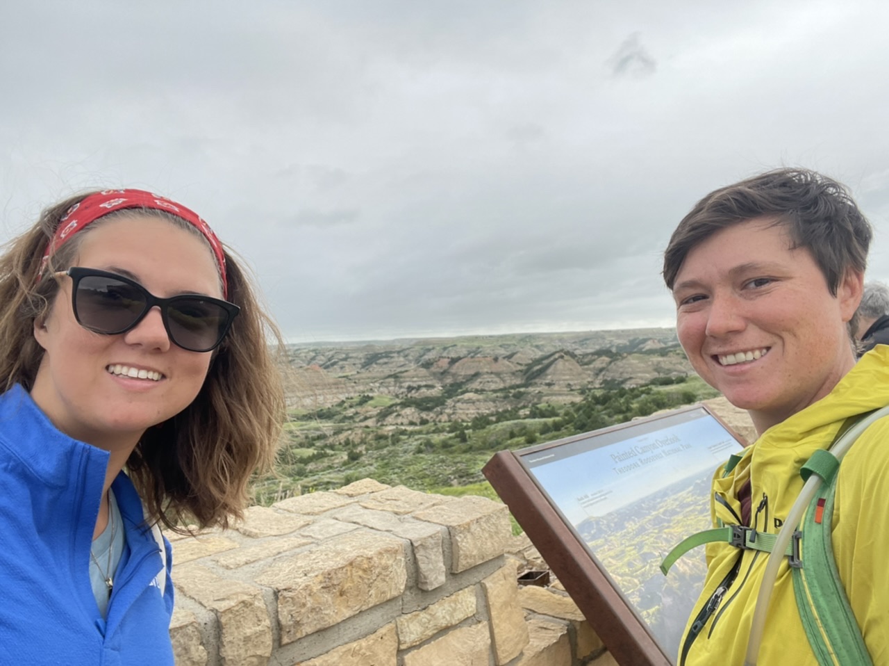 Overlooking Painted Canyon