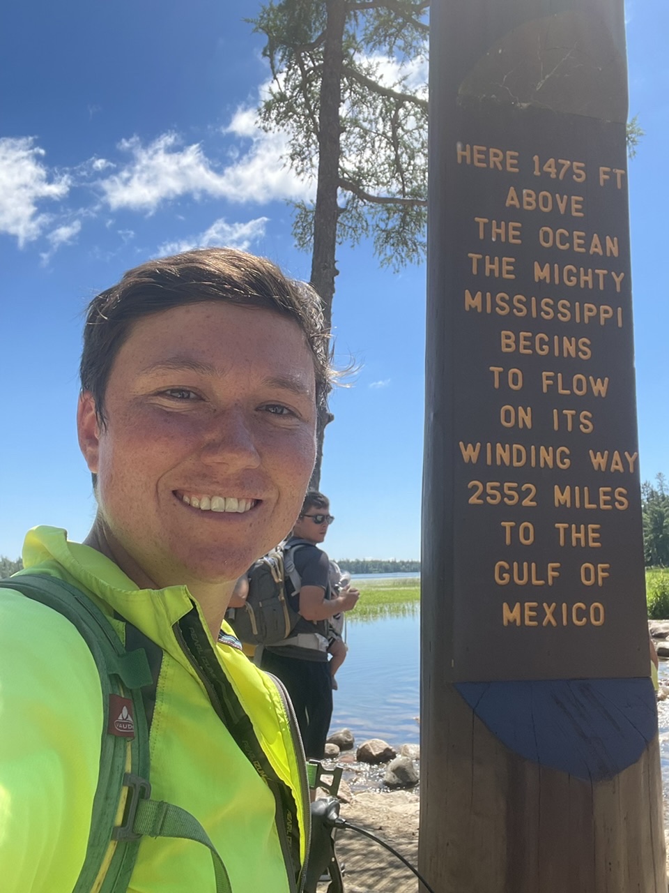 Made it to the top of the Mississippi River