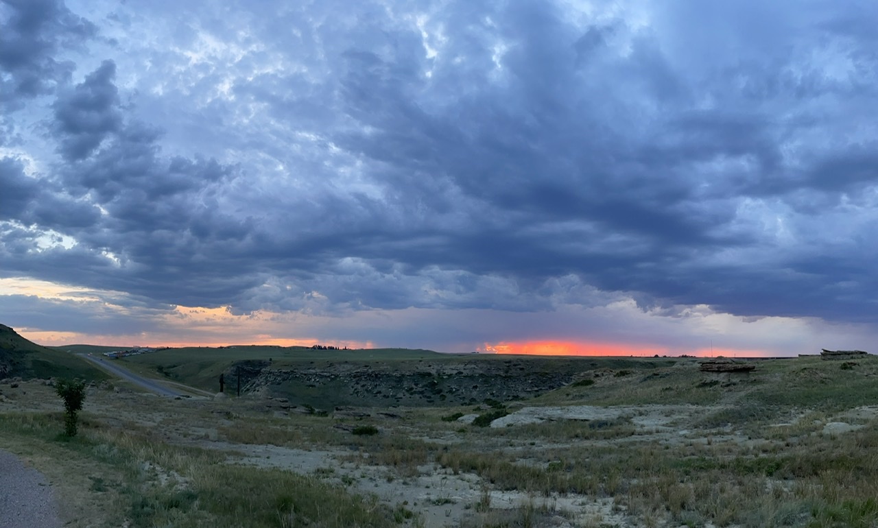 Sunset after the storm