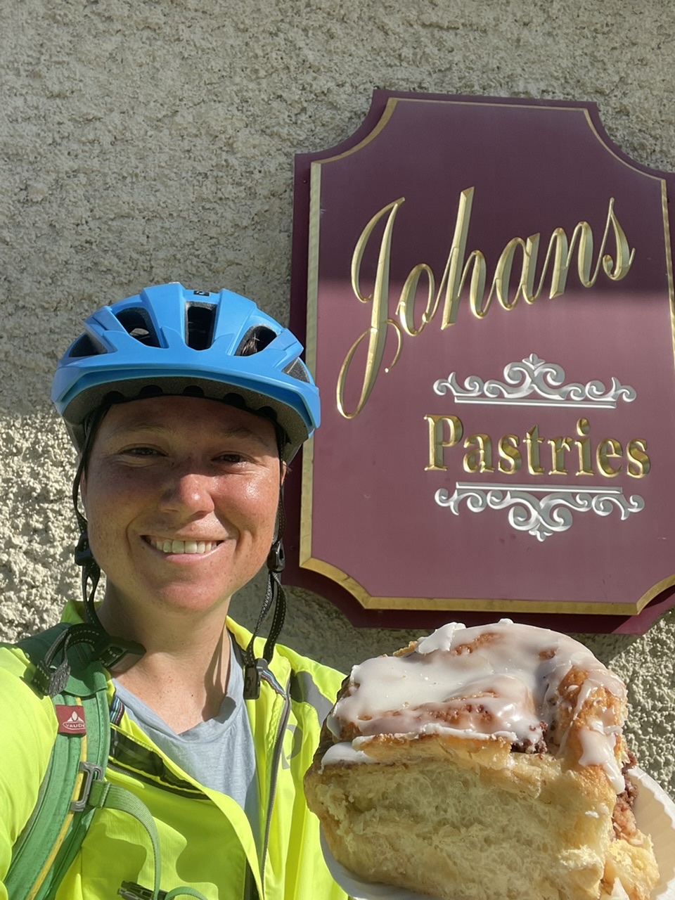 Got a Jay Roll (similar to a cinnabun) as big as my face at my morning coffee stop