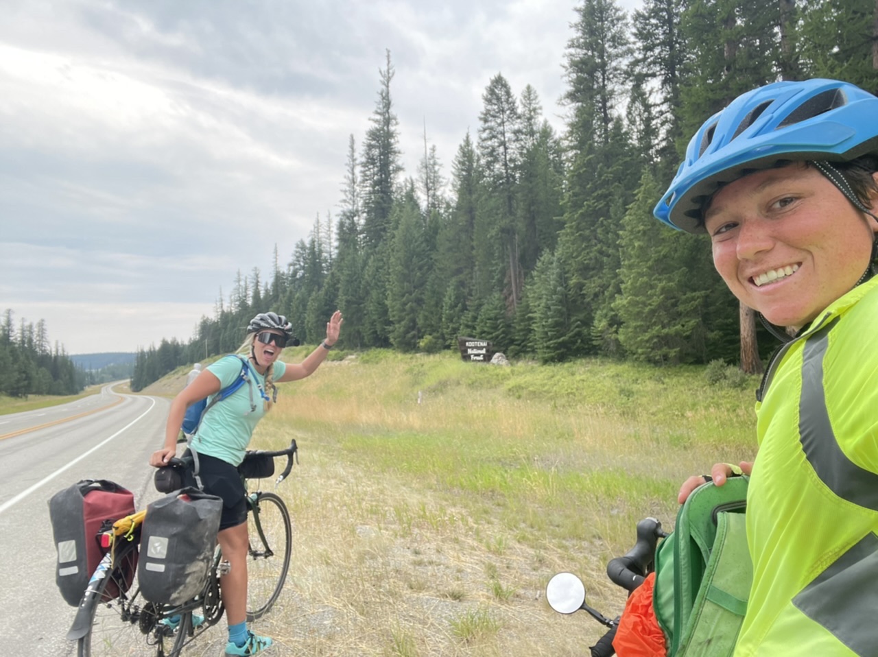 Entering Kootenai National Forest